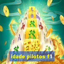 idade pilotos f1